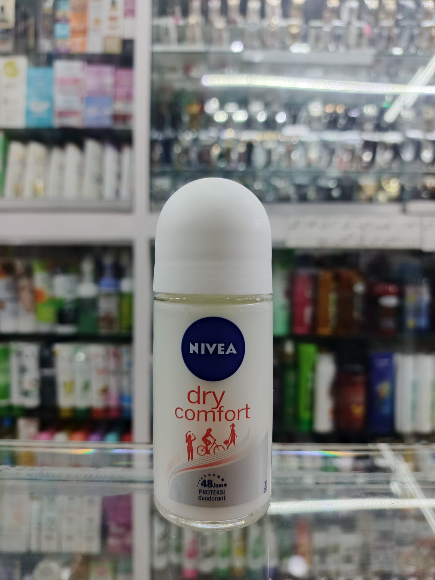 Nivea, Dry comfort red, deodrant, rollon, 50ml