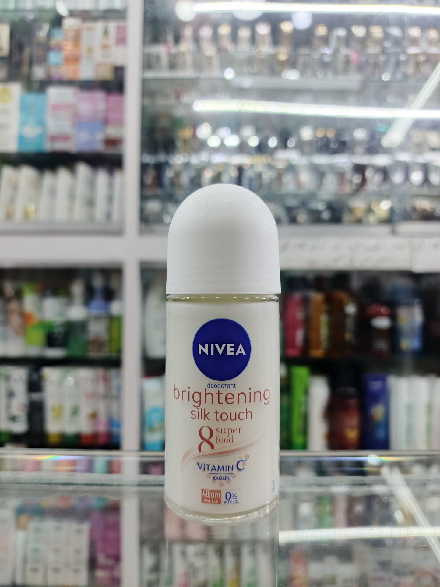 Nivea, Brighteing silk touch, deodrant, rollon, 50ml