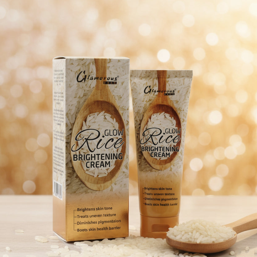 Glamorous Face Glow Rice Brightening Cream Rice Cream