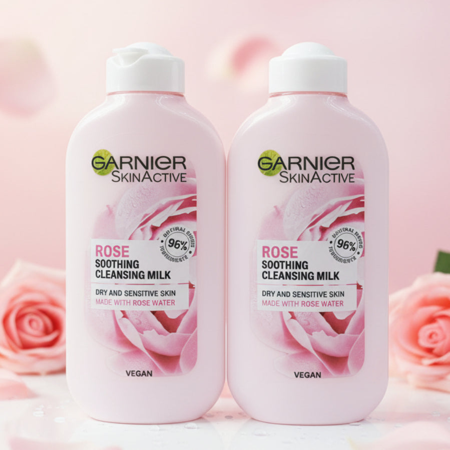 Garnier, Skin active, Rose soothing cleansing milk, 200ml
