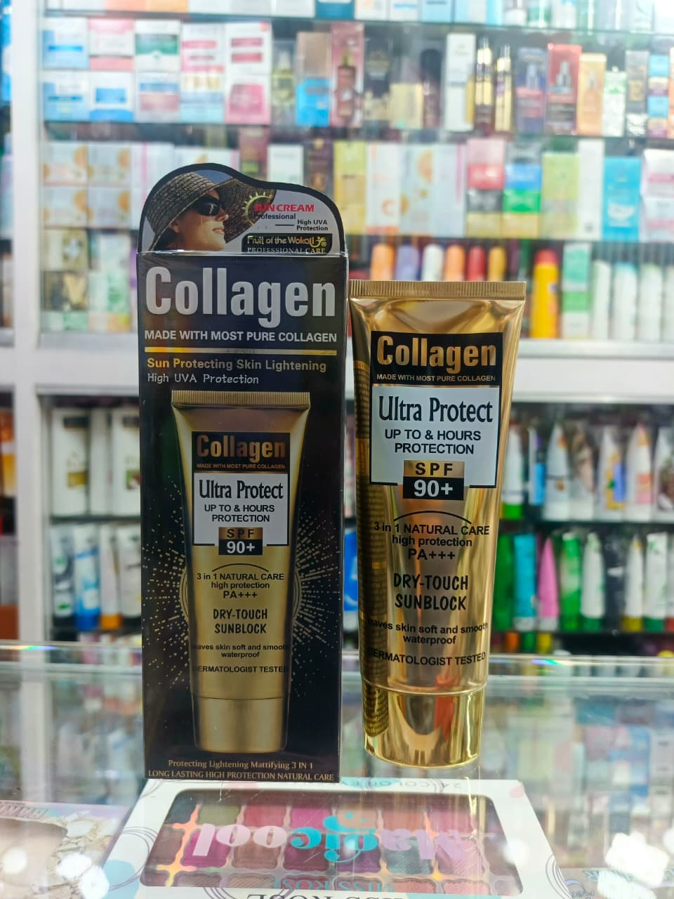 Fruit of wokali, Collagen ultra protect sunblock, SPF-90 , 120ml