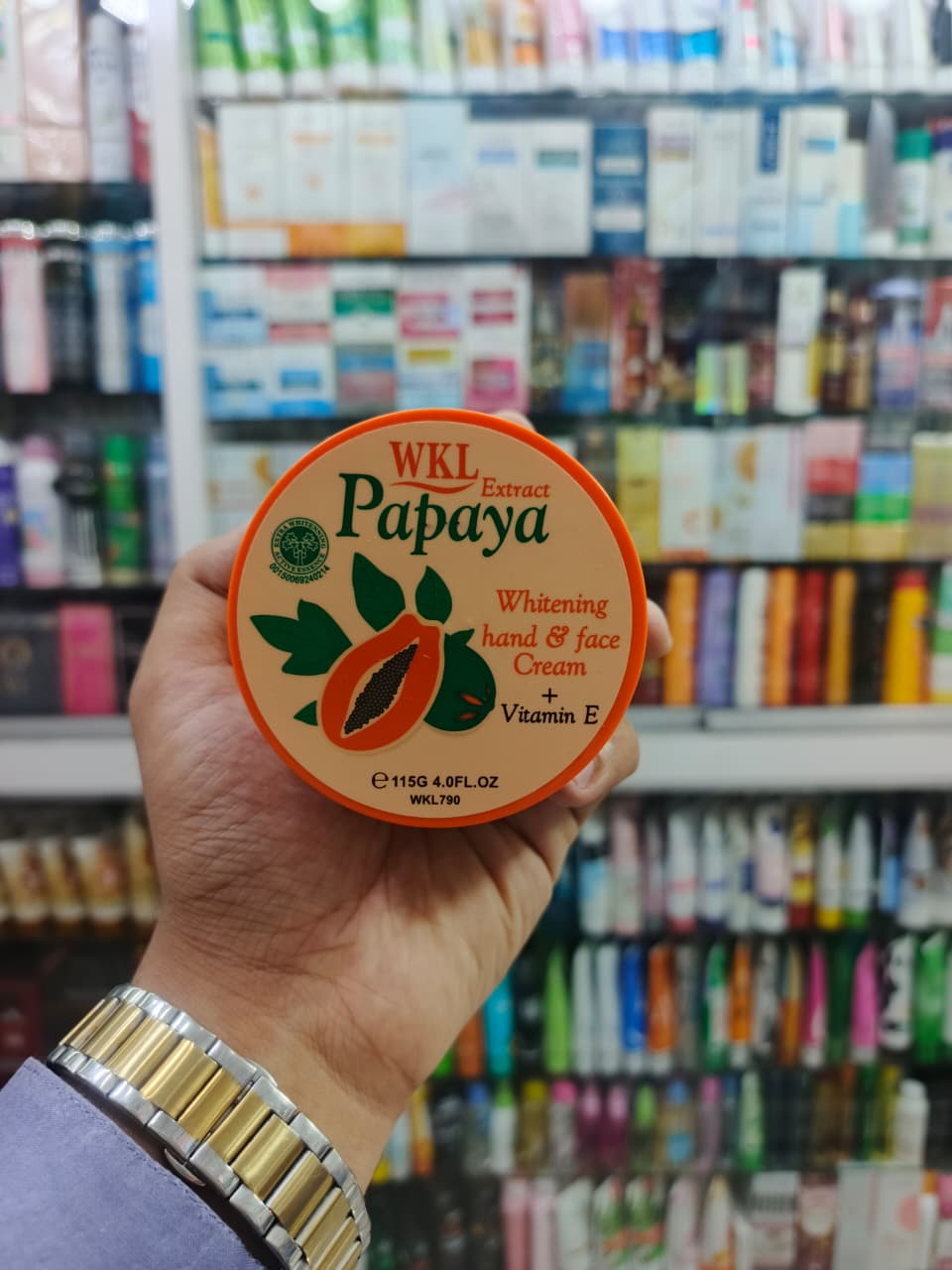 Fruit of wokali, Whitening hand & foot cream with papaya 7 vitamin E