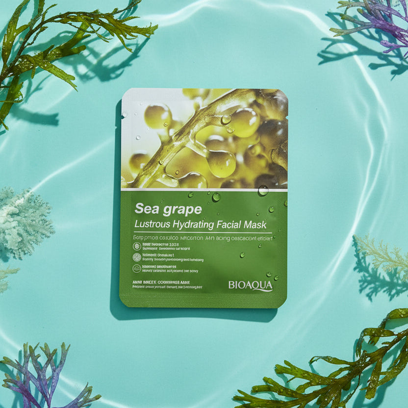 Bioaqua, Sea grape face sheet mask