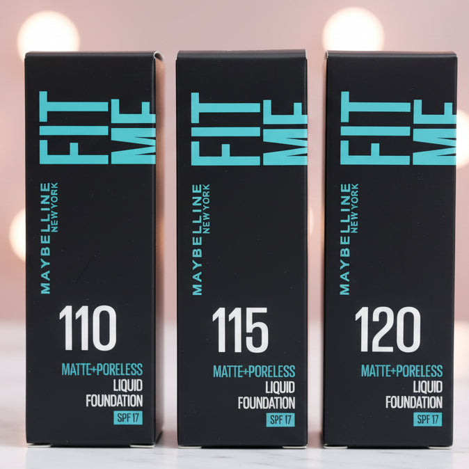 Maybelline Fitme Foundation Tube Matte + Poreless SPF17 40ml
