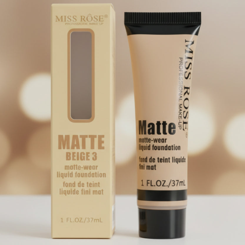 Miss Rose Matte Wear Liquid Foundation
