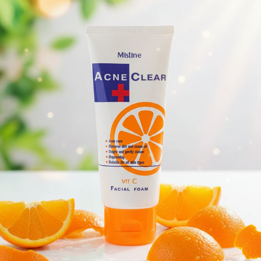 Mistine Acne Clear Vitamin C Facial Foam face wash