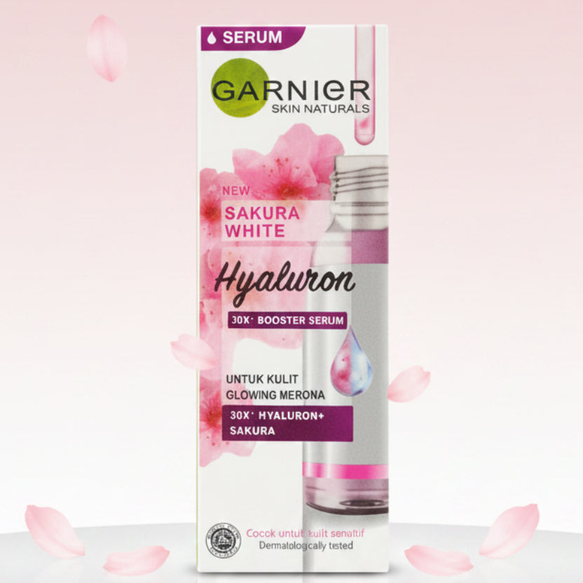 Garnier Skin Naturals Sakura White Hyaluron 30x Booster Serum 30ml