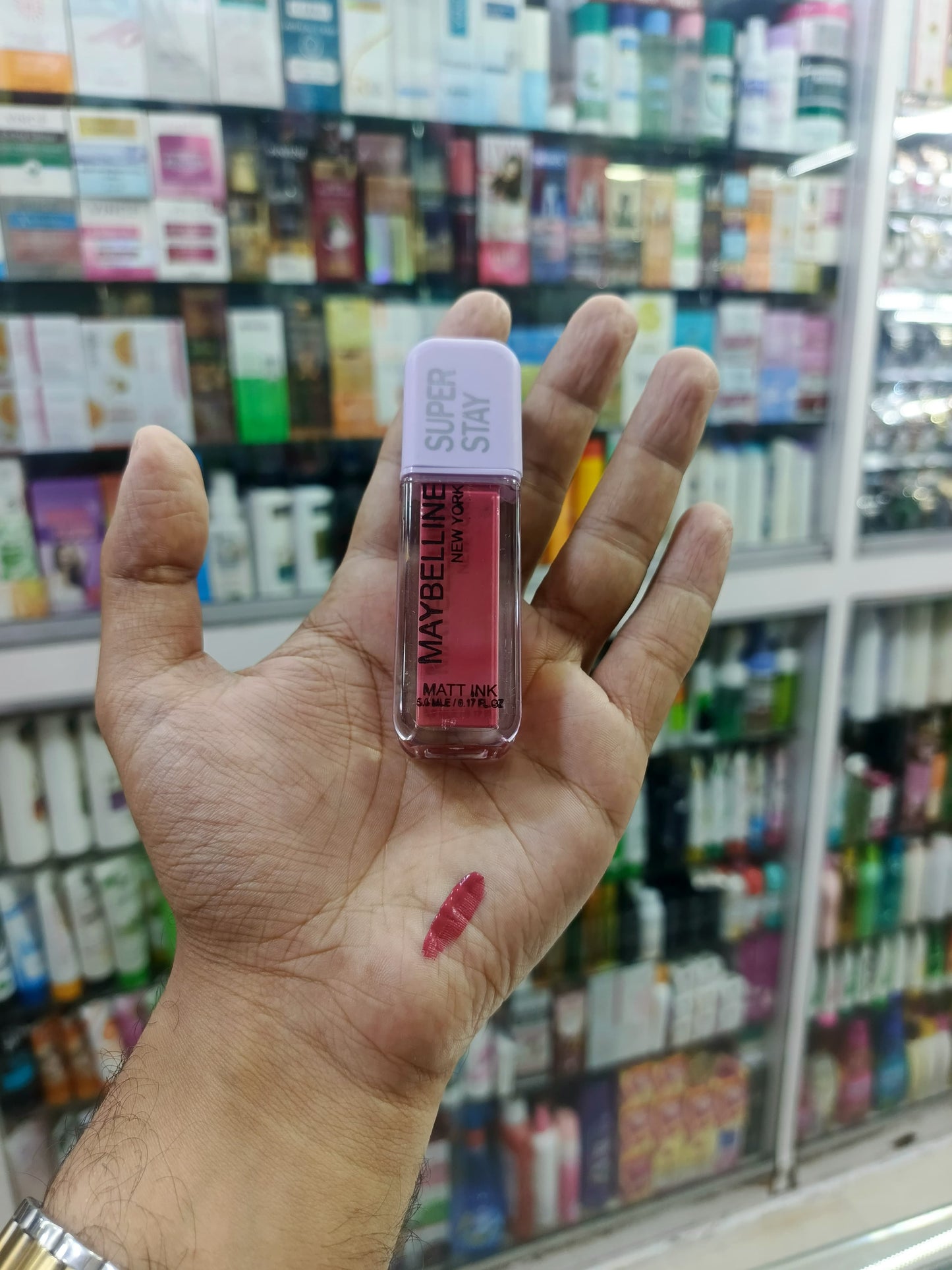 Maybelline, super stay lipgloss