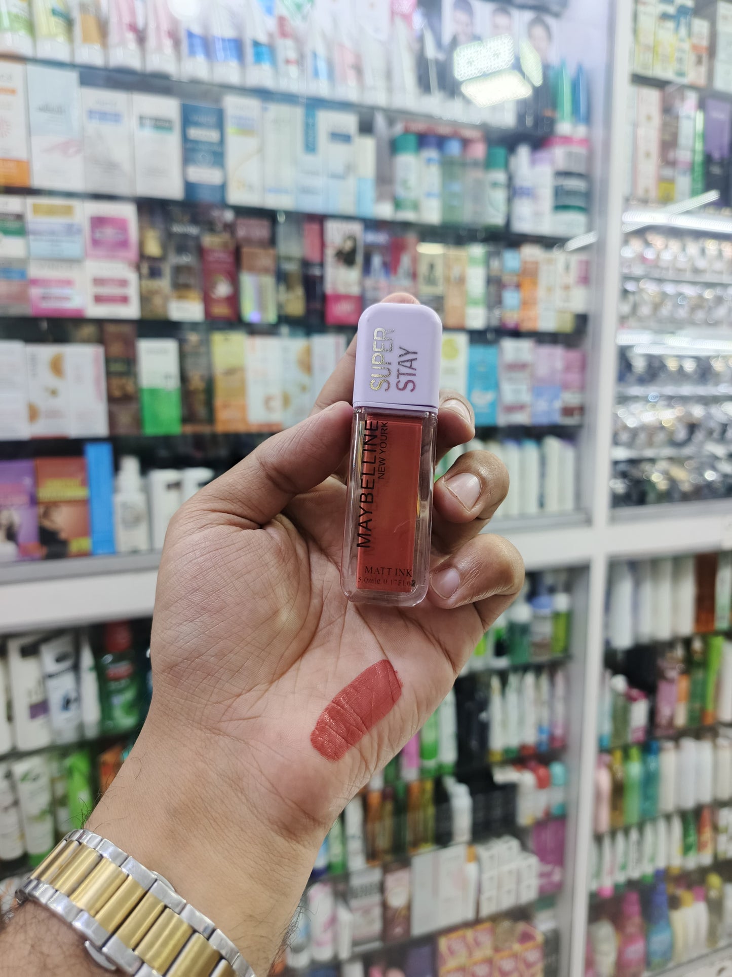 Maybelline, super stay lipgloss