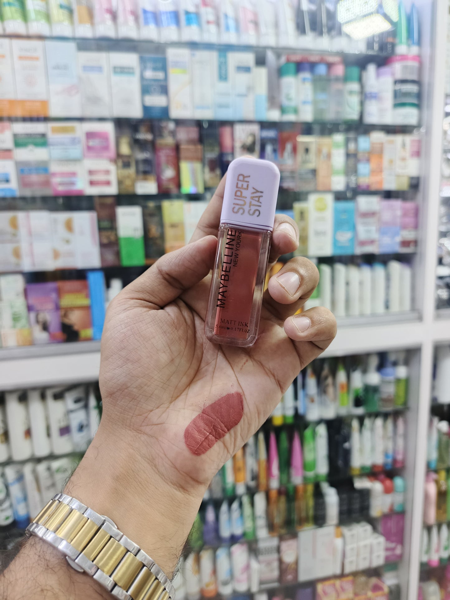 Maybelline, super stay lipgloss
