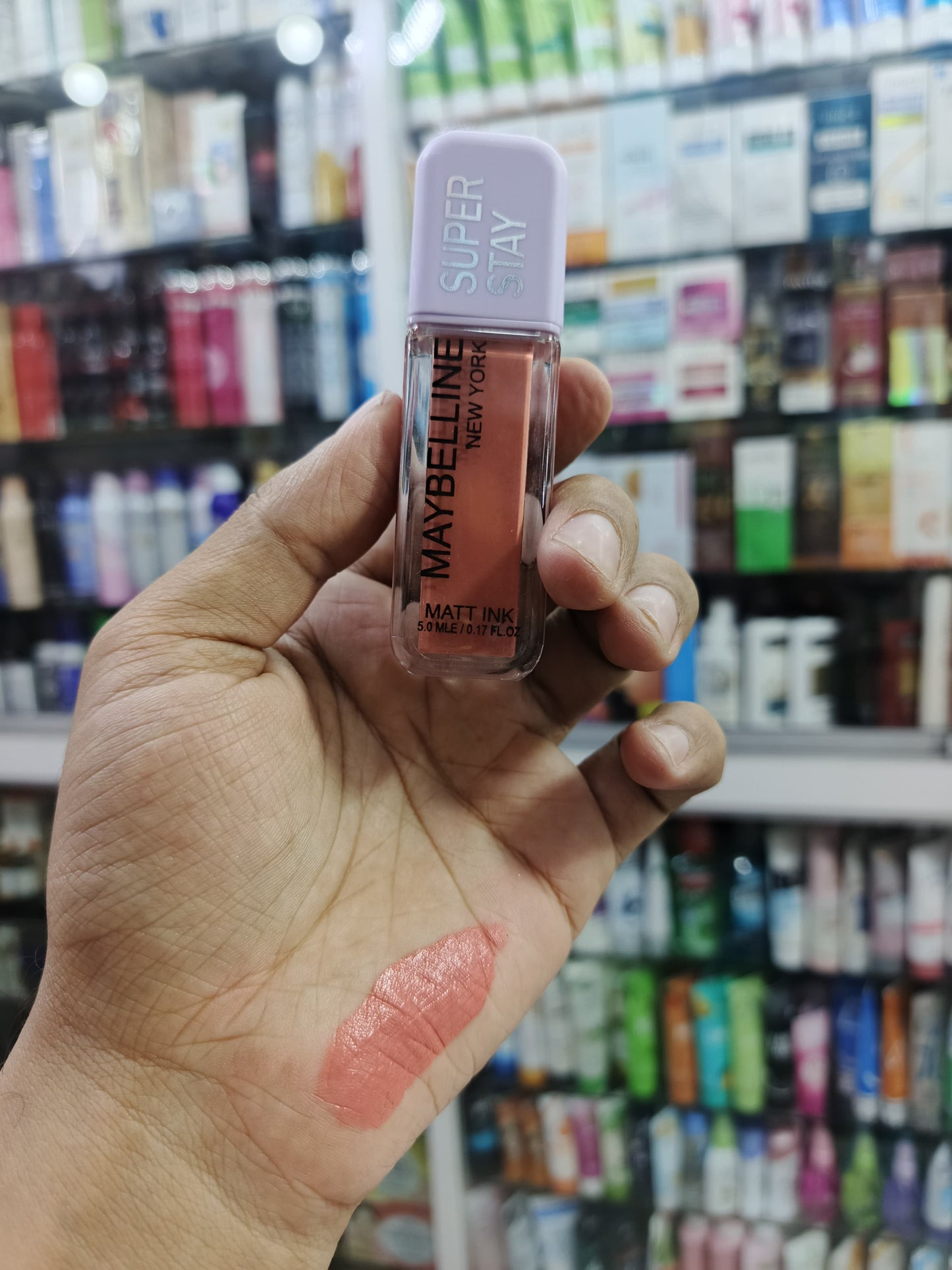 Maybelline, super stay lipgloss
