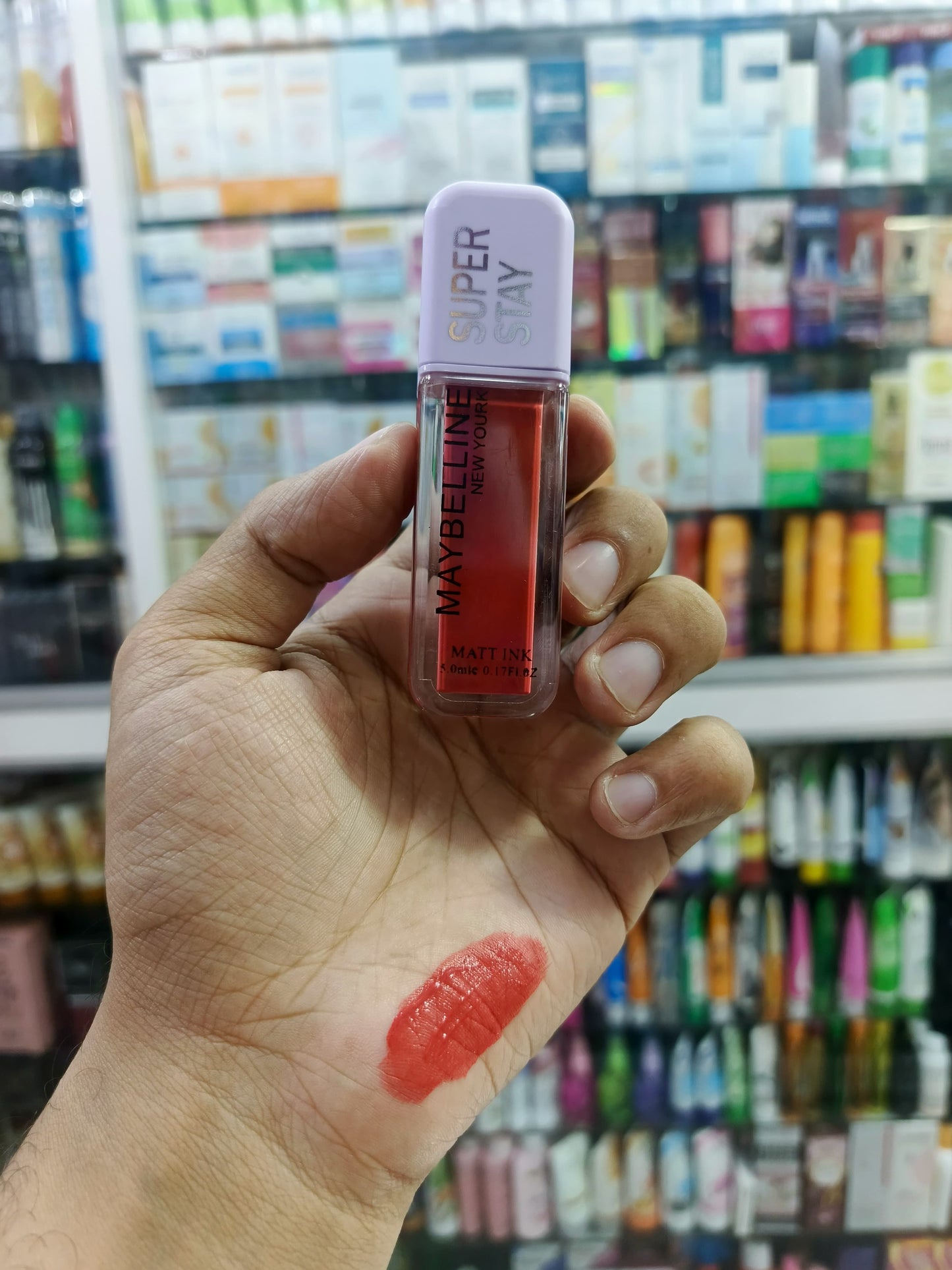 Maybelline, super stay lipgloss