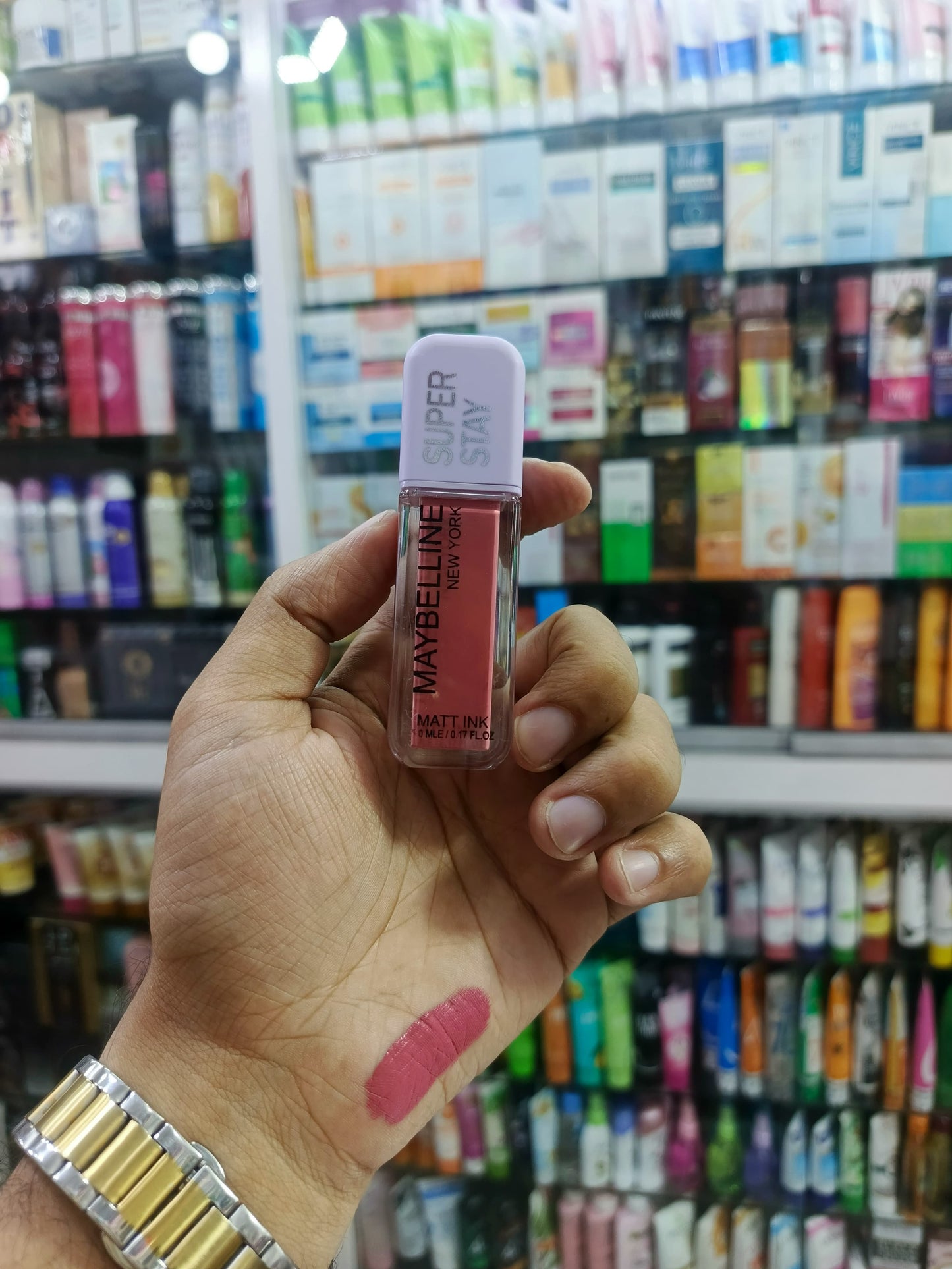 Maybelline, super stay lipgloss
