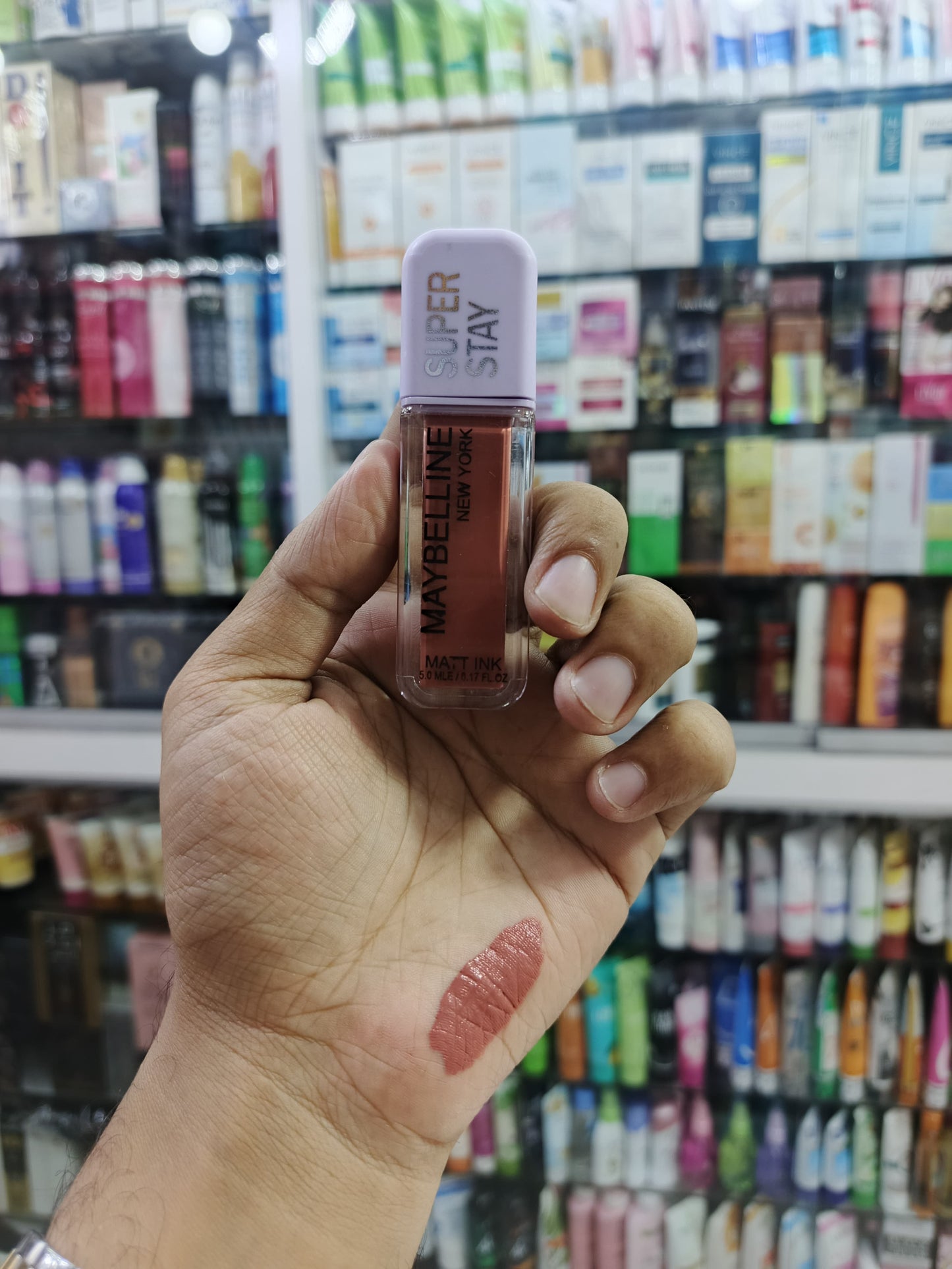Maybelline, super stay lipgloss