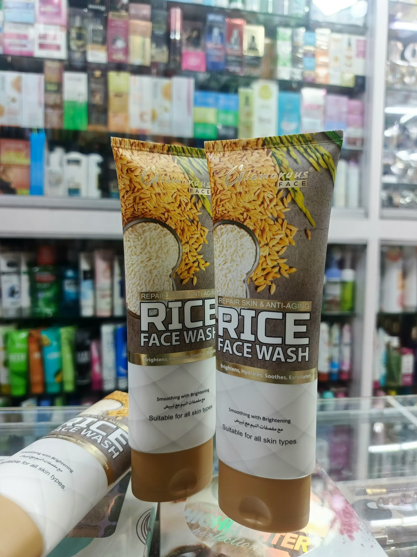 Glamorous Face Repair Skin & Anti-Aging Rice Face Wash