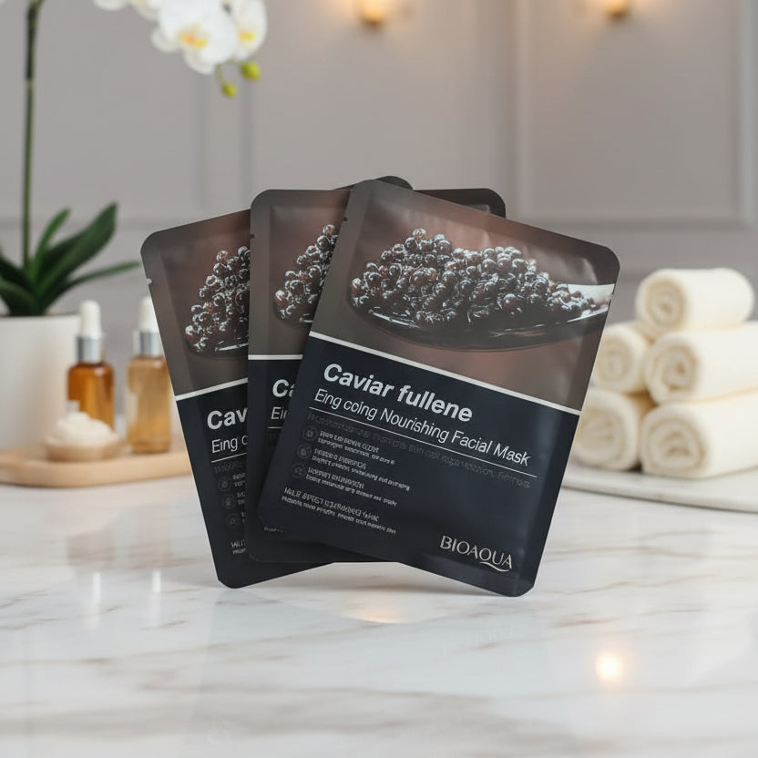 Bioaqua, Caviar fullene face sheet maks