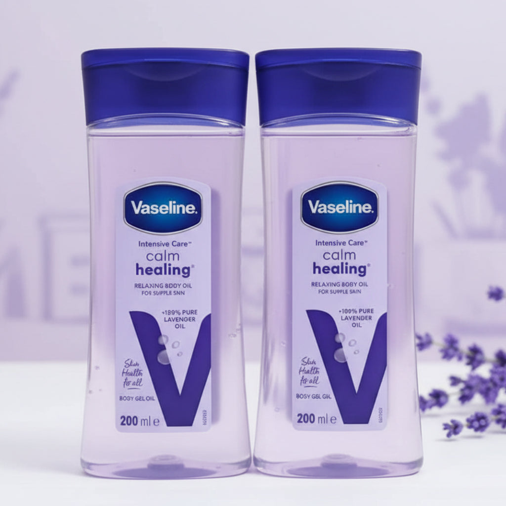 Vaseline calm healing lavender body oil,200ml
