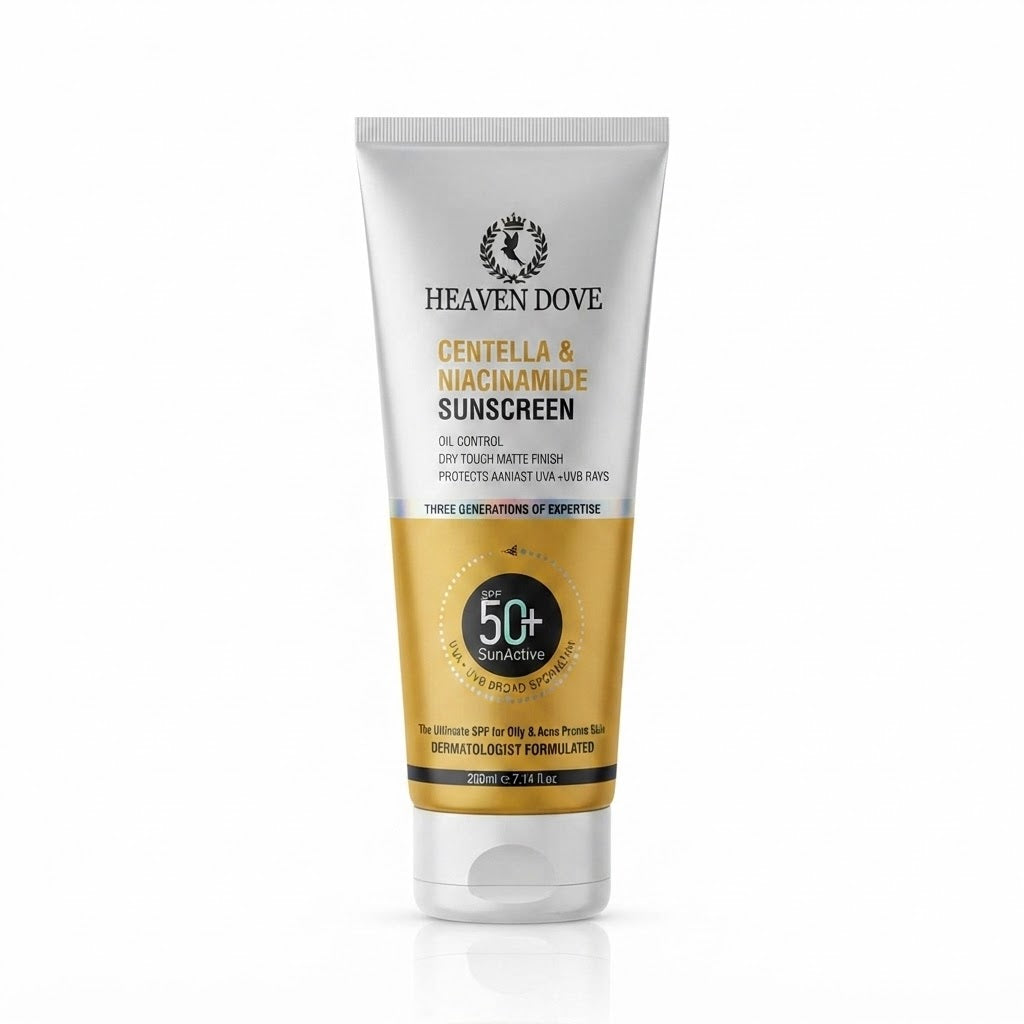 Heaven Dove Centella & Niacinamide Sunscreen SPF 50+ - 200ml