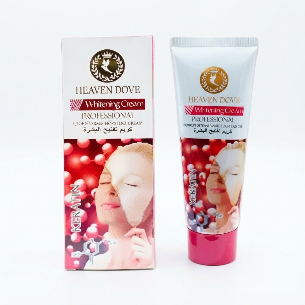 Heaven Dove Professional Keratin Whitening & Hydra Repair Cream