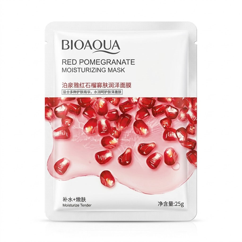 BIOAQUA Red Pomegranate Moisturizing Mask (25g)