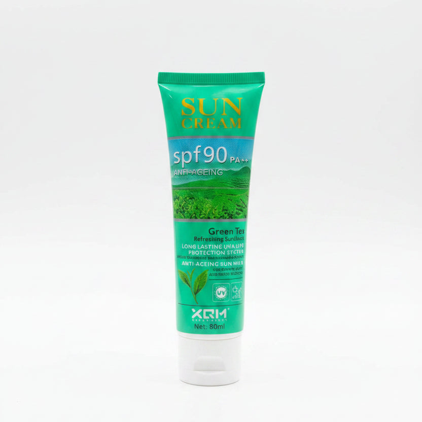 XQM (Xiangqimei) – Green Tea Refreshing Sun Cream, Sunblock, 80ml
