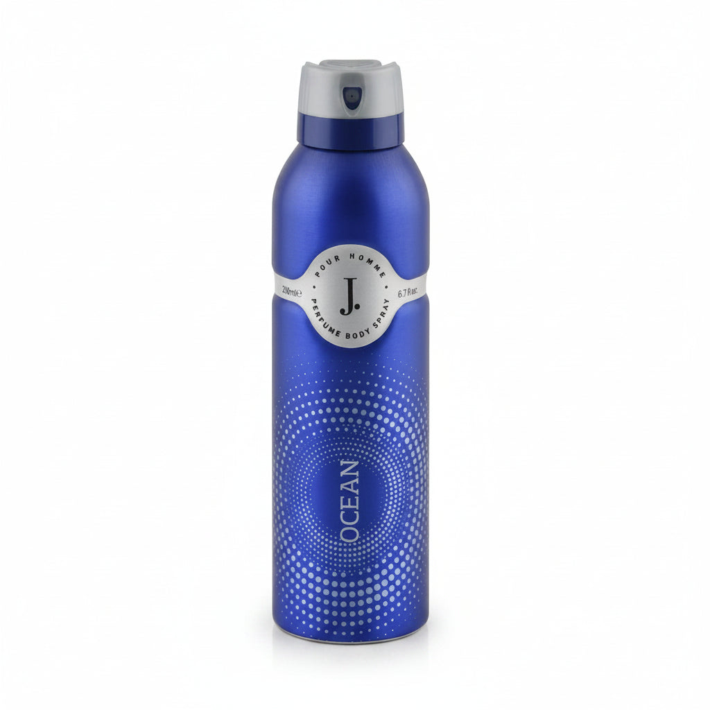 J. body spray, 200ml, OCEAN