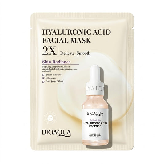 BIOAQUA Hyaluronic Acid 2X Delicate Smooth Facial Mask (25g)