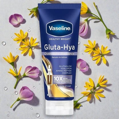 Vaseline Gluta-Hya Serum Burst Lotion Overnight Radiance Repair – 300 ml