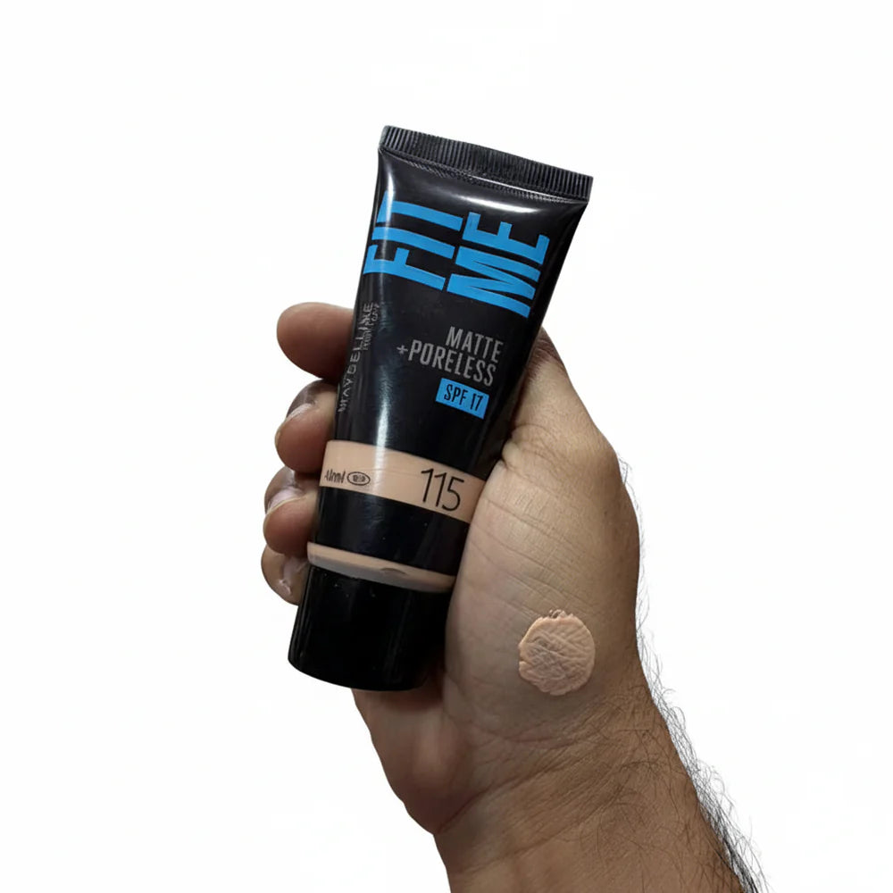 Maybelline Fitme Foundation Tube Matte + Poreless SPF17 40ml
