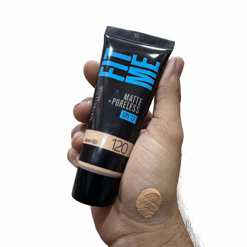 Maybelline Fitme Foundation Tube Matte + Poreless SPF17 40ml