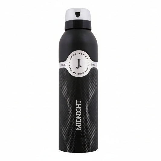 J. body spray, 200ml,MIDNIGHT