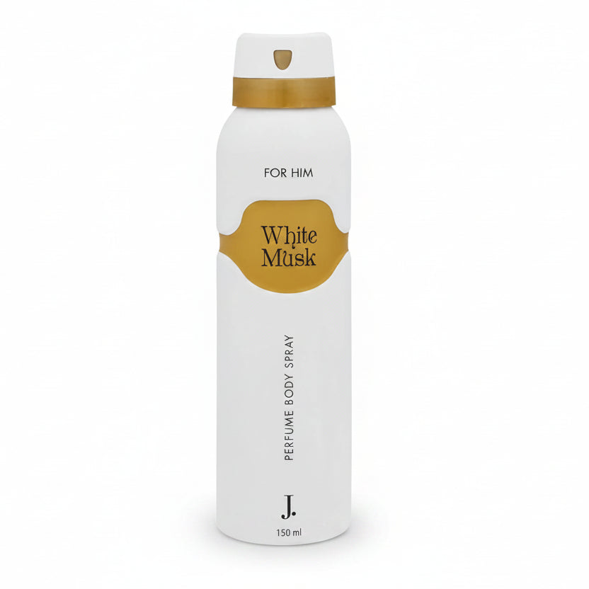 J. body spray,150ml, WHITE MUSK