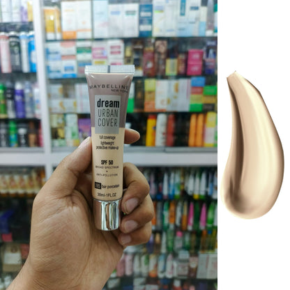 Maybelline,Dream urban cover foundation with SPF-50, 30ml
