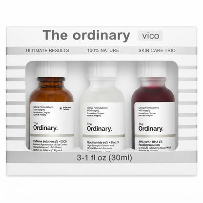 The Ordinary Skin Care Trio (3 x 30ml)