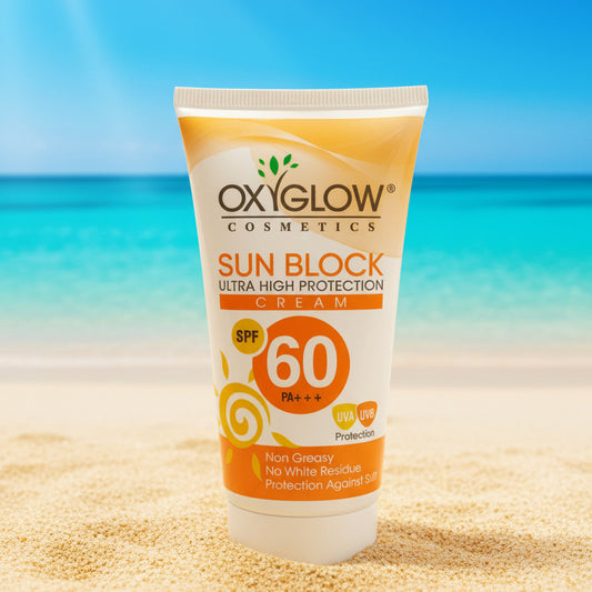 OxyGlow Sun Block Ultra High Protection Cream (SPF 60)