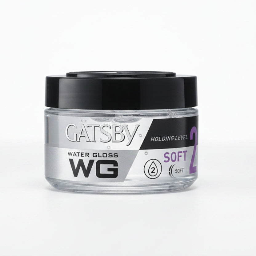 Gatsby,water gloss hair gel, Soft 02, 150gm