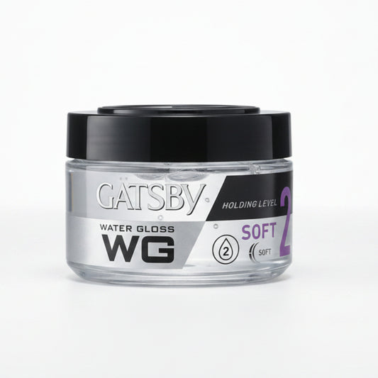 Gatsby,water gloss hair gel, Soft 02, 150gm