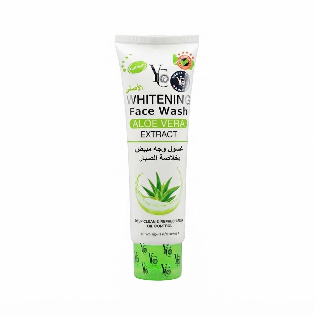 YC Whitening Aloe Vera Extract Face Wash - 100ml