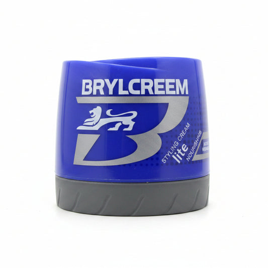 Brylcream, hair styling cream,  Lite BLUE