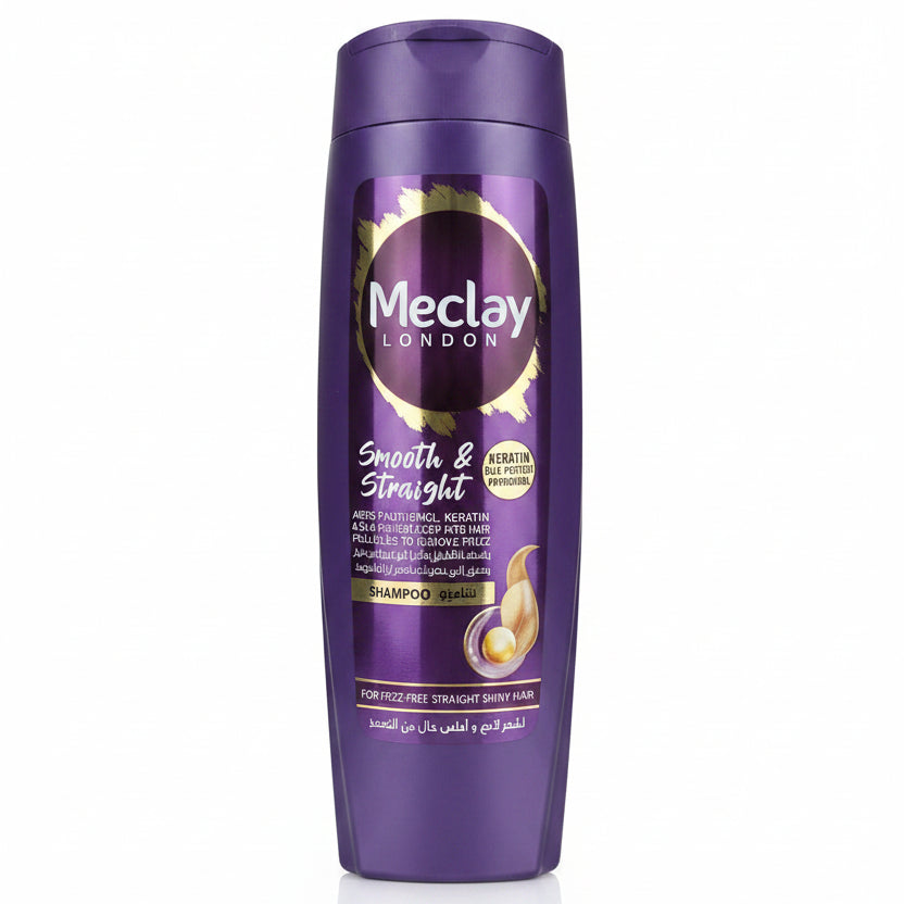 Meclay shampoo 185ml, SMOOTH & STRAIGHT