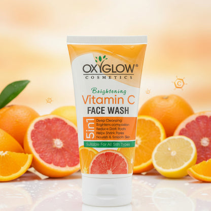 OxyGlow Brightening Vitamin C Face Wash (5in1)