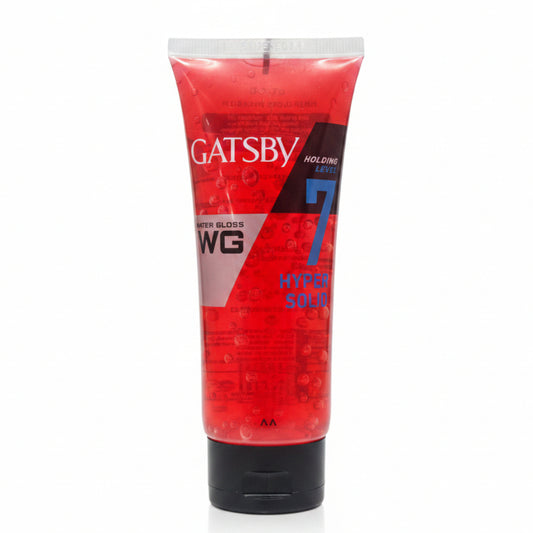 Gatsby,water gloss hair gel tube, Hyper solid 07 , 100gm