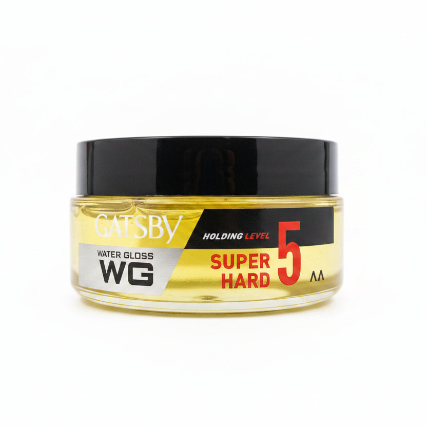 Gatsby,water gloss hair gel, Super hard 05, 75gm