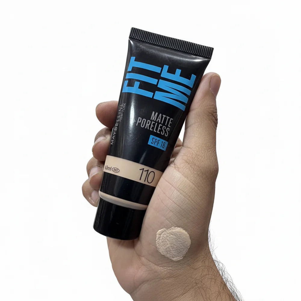 Maybelline Fitme Foundation Tube Matte + Poreless SPF17 40ml