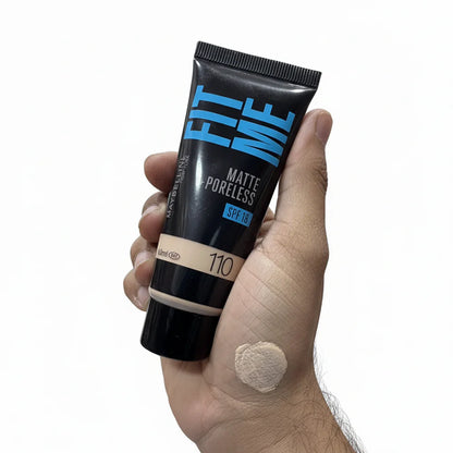 Maybelline Fitme Foundation Tube Matte + Poreless SPF17 40ml