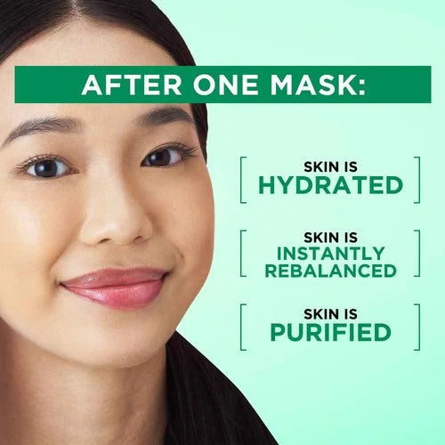 Garnier, Hyra bomb green tea serum sheet mask