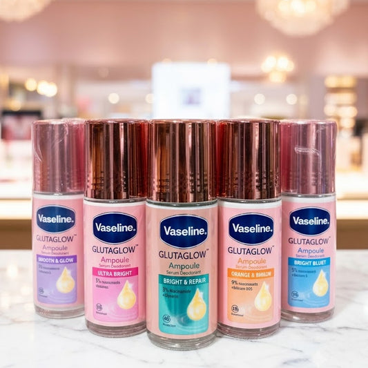 Vaseline GlutaGlow Ampoule Serum Lotion – Brightening & Even Tone Body Care (Multiple Variants)