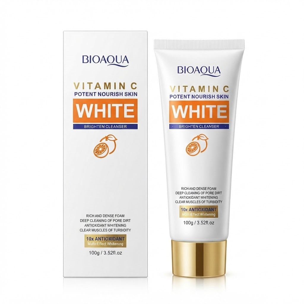 BIOAQUA Vitamin C White Brighten Cleanser (100g)
