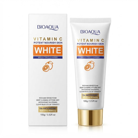 BIOAQUA Vitamin C White Brighten Cleanser (100g)
