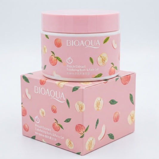 BIOAQUA Peach Extract Exfoliating Body & Face Gel